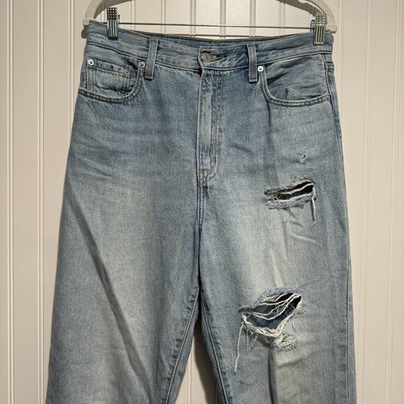 Levis High Loose Taper Jeans Size 29 - Picture 3 of 7